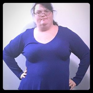 Lane Bryant peplum sweater